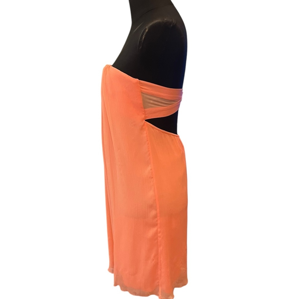 🧡𝐀𝐋𝐈𝐂𝐄 + 𝐎𝐋𝐈𝐕𝐈𝐀 strapless georgette - Picture 6 of 9
